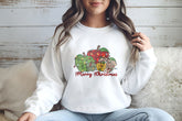 Merry Christmas Teacher Jumper, Christmas Sweatshirt, Christmas Gift for Teacher, Christmas Hoodie - Craftellery